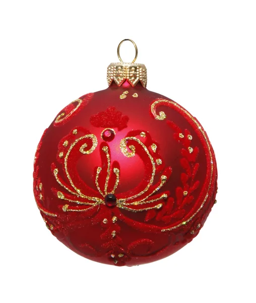 Christmas ball with clipping path — Stock Photo, Image