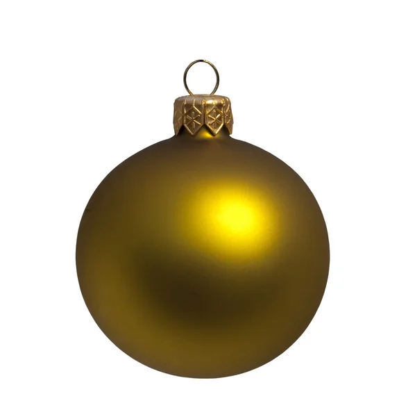 Christmas ball with clipping path — Stock Photo, Image