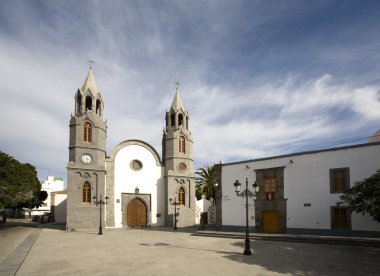 Kilisede telde içinde gran canaria, İspanya