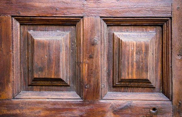 Door panel in Vegueta, Las Palmas de Gran Canaria — Stock Photo, Image