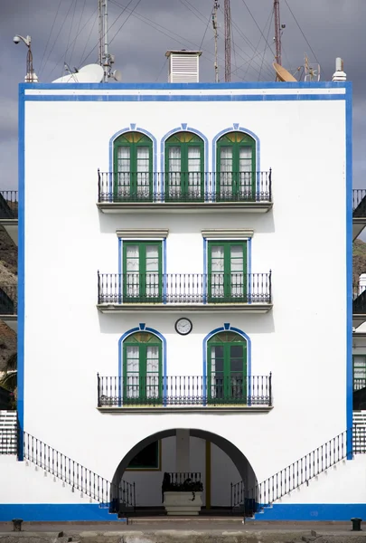 Harbor building of Puerto de Mogan, Gran Canaria — Stock Photo, Image