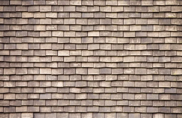Pattern of a roof with slate tiles — Stock Photo, Image
