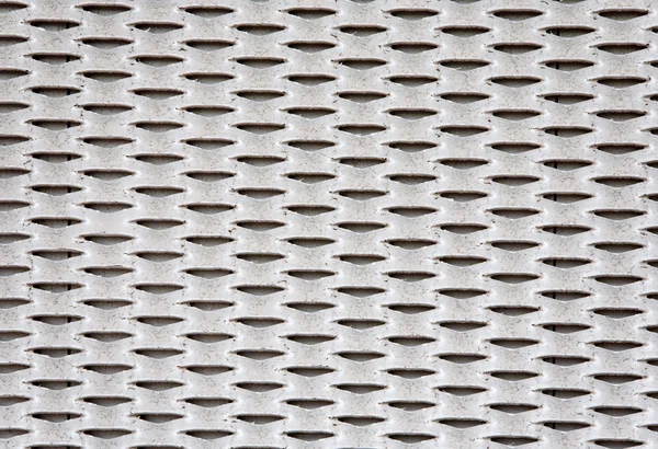 Pattern of a steel grid of a modern door — Stock Photo, Image