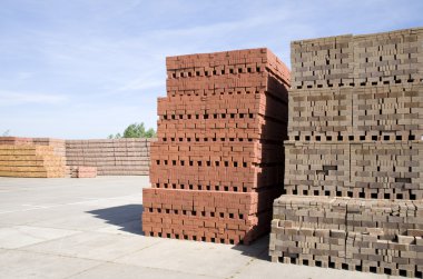 yığılmış tuğla tuğla fabrikası