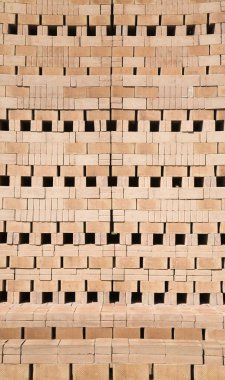 yığılmış tuğla tuğla fabrikası