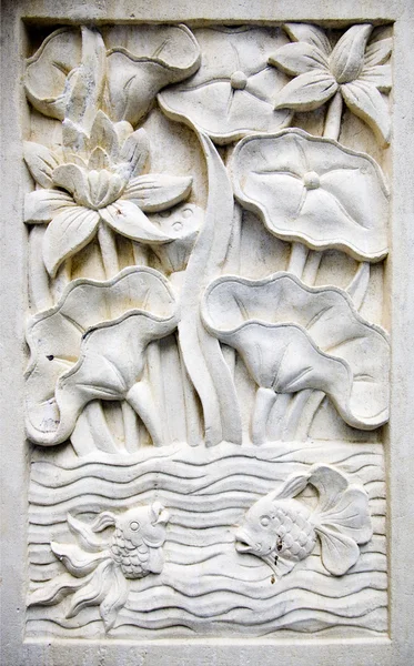 Traditional stone carving in sandstone, Bali, Indonesia — Stock Photo, Image