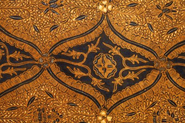 Endonezya batik tasarım detay