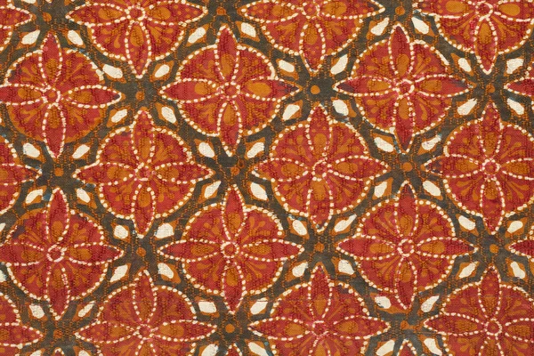 Detail of a batik design from Indonesia — Stock Photo, Image