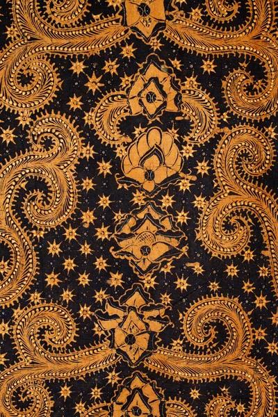 Detail of a batik design from Indonesia — Stock Photo, Image