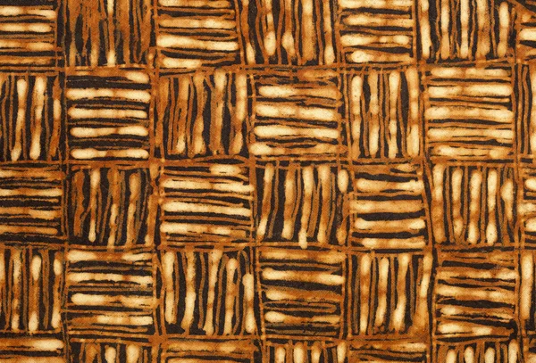 Detail van een ontwerp van batik uit Indonesië — Stockfoto