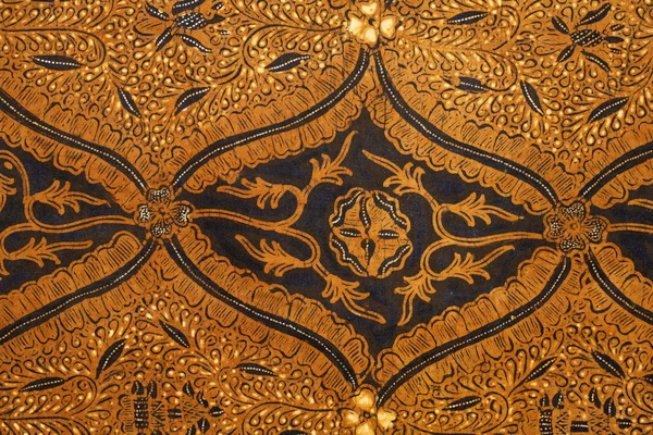 Détail d'un design batik d'Indonésie — Photo