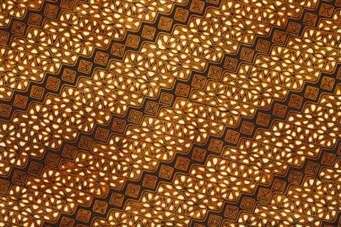 Endonezya batik tasarım detay