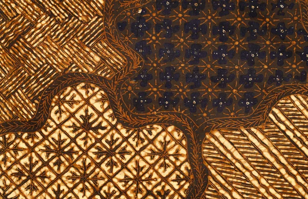 Détail d'un design batik d'Indonésie — Photo