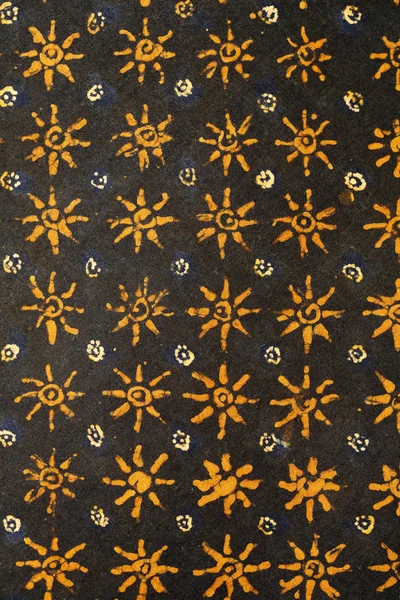 Detail of a batik design from Indonesia — Stock Photo, Image