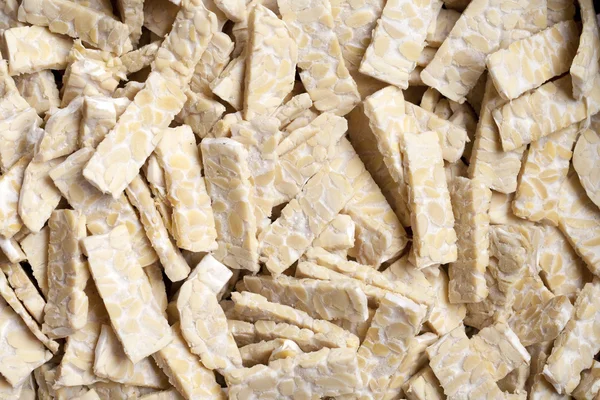 Tempeh veya tempe bir geleneksel soya aslında Endonezya üründür