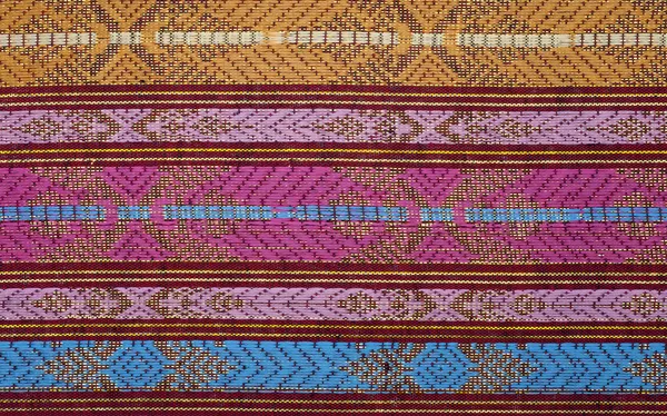 Traditionele textiel van lombok, Indonesië — Stockfoto