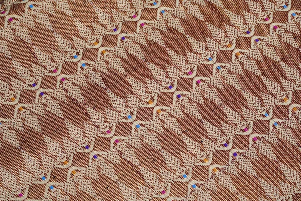 Tekstil tradisional Lombok, Indonesia — Stok Foto