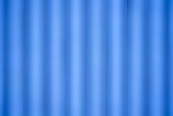 Mur en plastique ondulé bleu — Photo