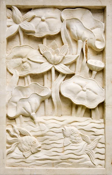 Traditional stone carving — Zdjęcie stockowe