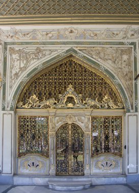 Saray kapısı Topkapı palace, Istanbul, Türkiye