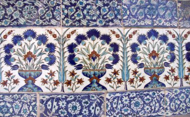 istanbul Topkapı Sarayı'nda Türk Mozaik