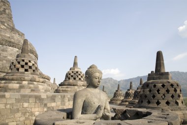 Borobudur, java, Endonezya