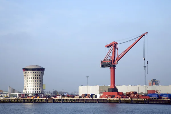 Rotterdams hamn — Stockfoto