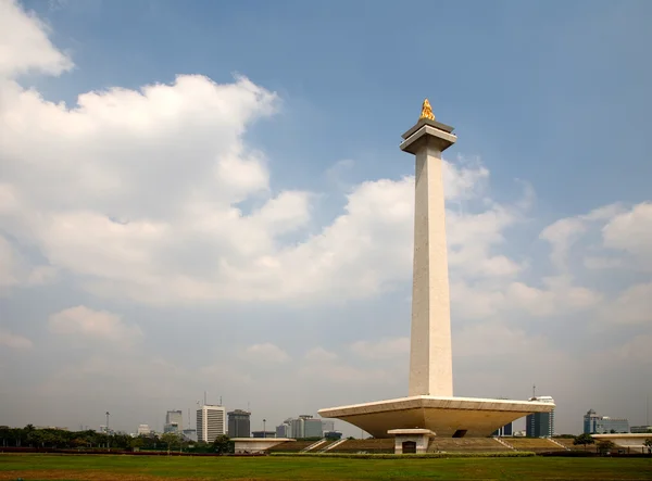 Indonesia national monument in Jakarta — Stock Photo, Image