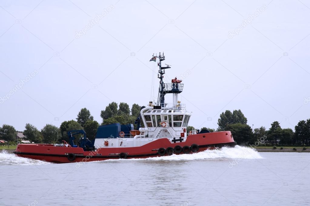 Tugboat, Rotterdam, Holland