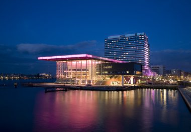 Muziekgebouw aan het IJ, amsterdam, Hollanda