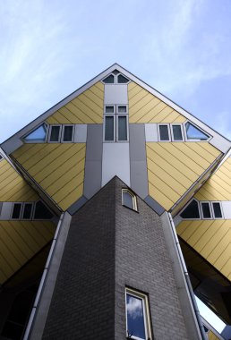 küp evler, rotterdam, Hollanda
