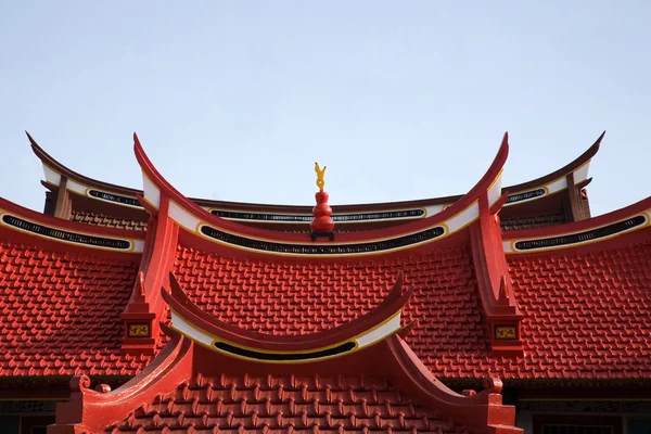 Chinese tempel dak — Stockfoto