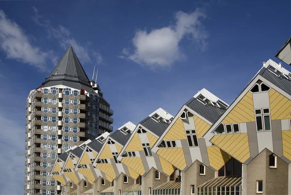 Würfelhäuser, rotterdam, holland — Stockfoto