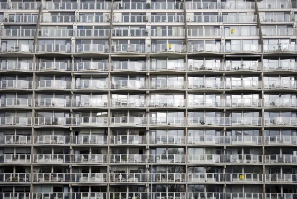 Budynek mieszkalny w overvecht, utrecht, Holandia — Zdjęcie stockowe