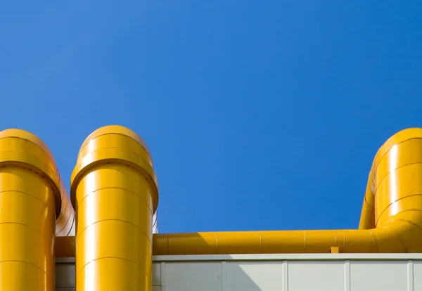 Detail of the roof of the Rotterdam library — Stock Photo, Image