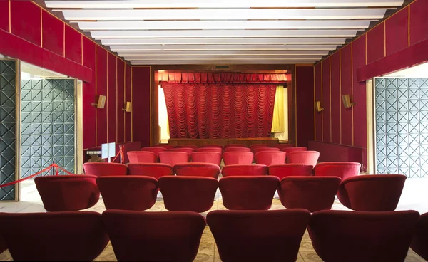 Interior of the theatre in the Reunification Palace in Ho Chi Minh City (Saigon), Vietnam — Stock Photo, Image