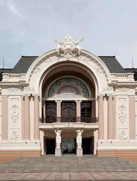 Фасадні Сайгон оперний театр — стокове фото