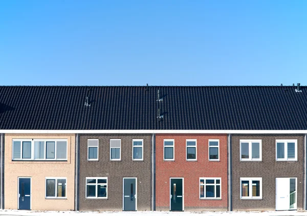 Housing development in Groot-Ammers, the Netherlands — Stock Photo, Image