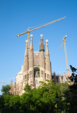 Sagrada familia tutku cephe, Barselona, İspanya