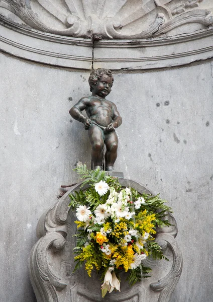 "Manneken pis — Stockfoto