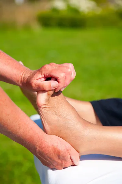 Polarity massage — Stock Photo, Image