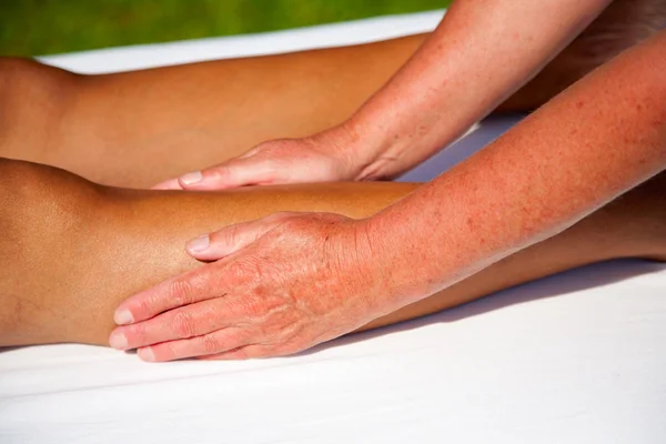 Polarity massage — Stock Photo, Image