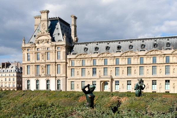 Musee du Louvre, Paříž - Francie — Stock fotografie