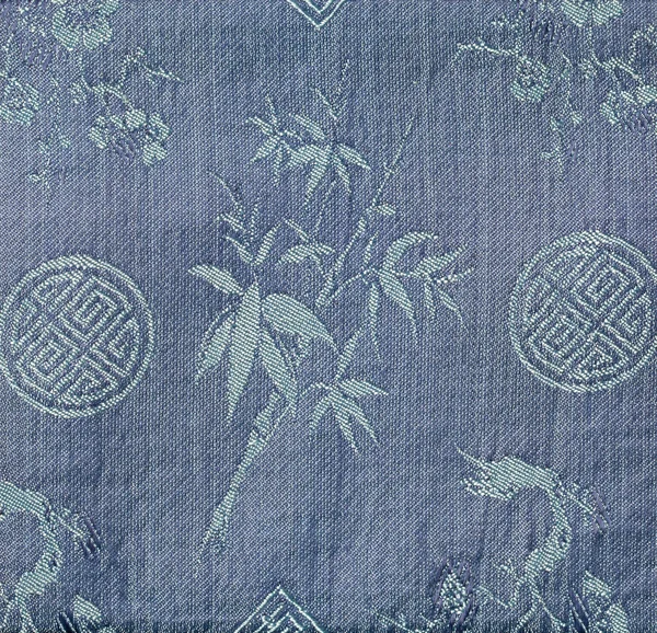 Detalj från vietnam silk — Stockfoto