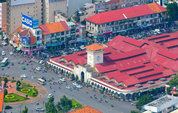 Widok miasta Ho Chi Minh — Zdjęcie stockowe