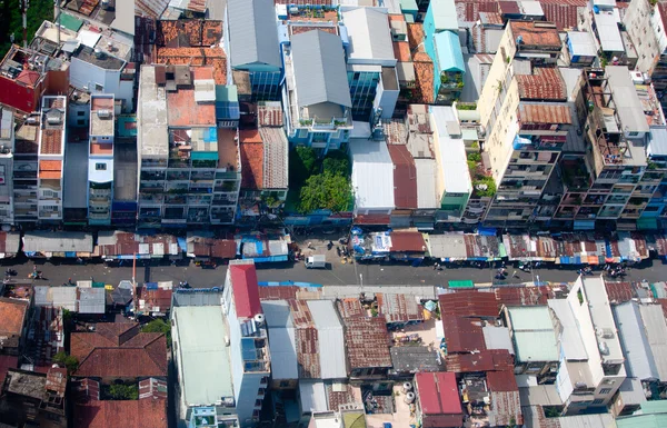 Vista da cidade de Ho Chi Minh — Fotografia de Stock