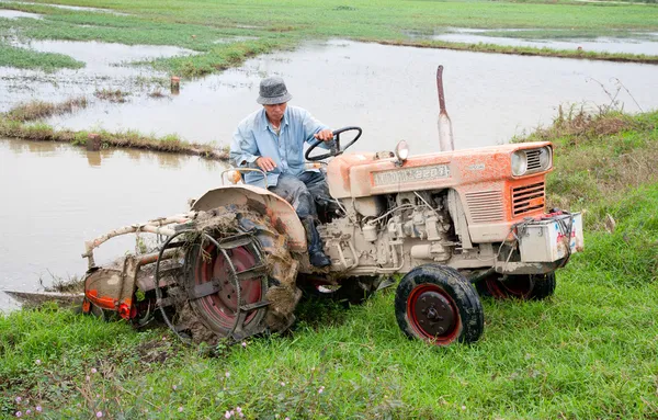 Agricultor vietnamita — Fotografia de Stock