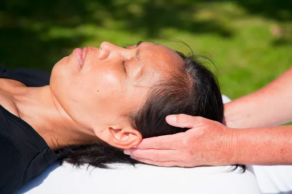 Polarity massage — Stock Photo, Image