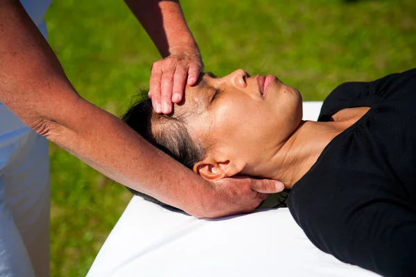 Polarity massage — Stock Photo, Image