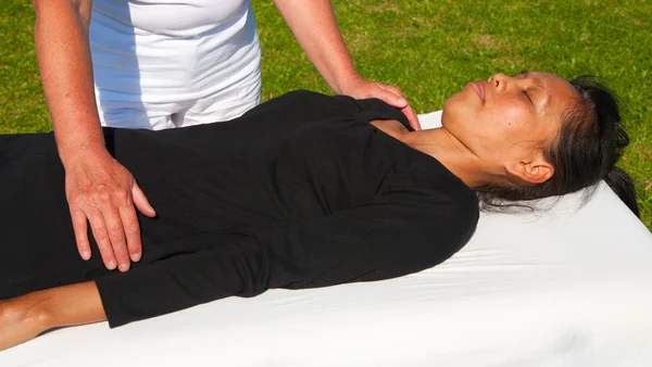 Polarity massage — Stock Photo, Image